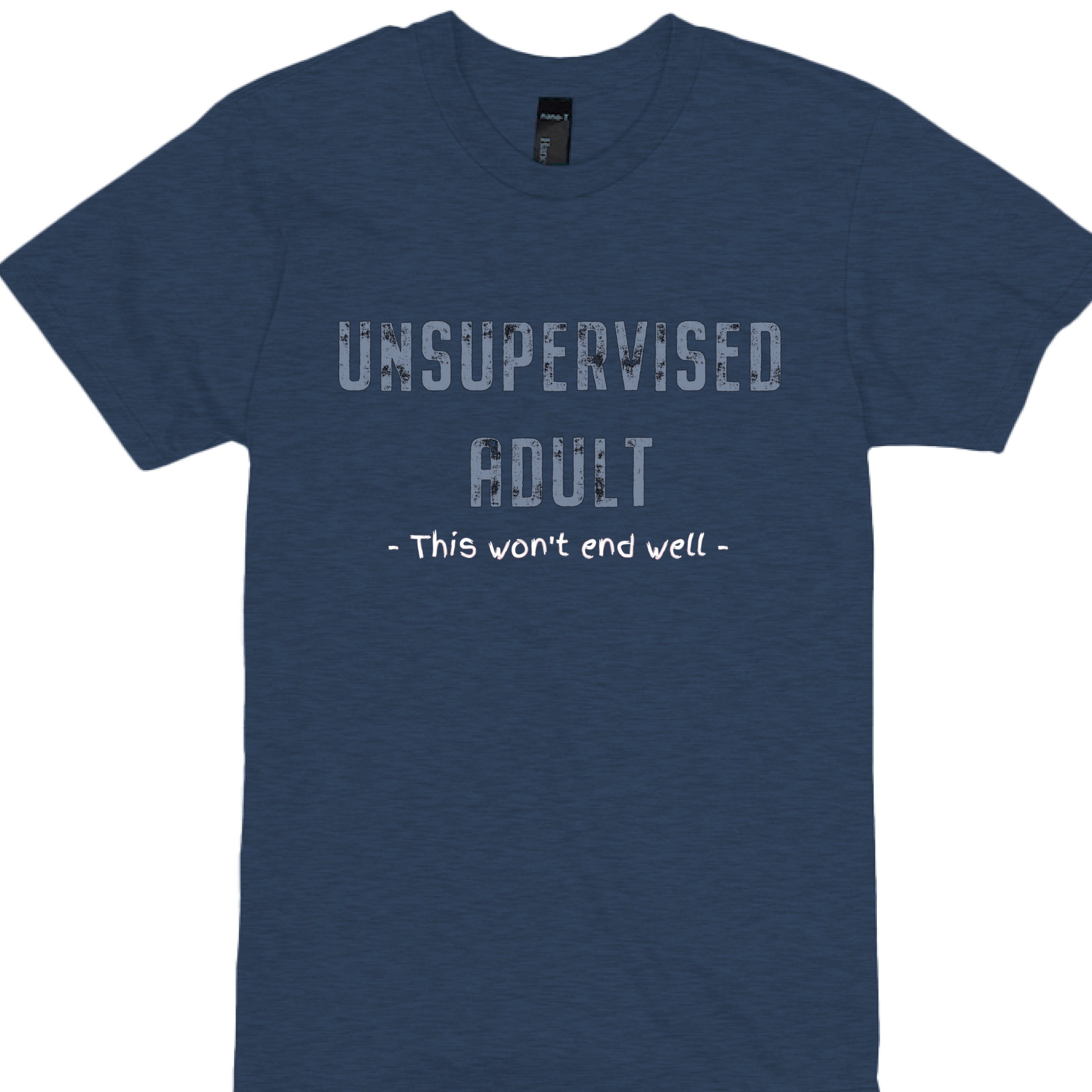 Heather Navy - FRONT