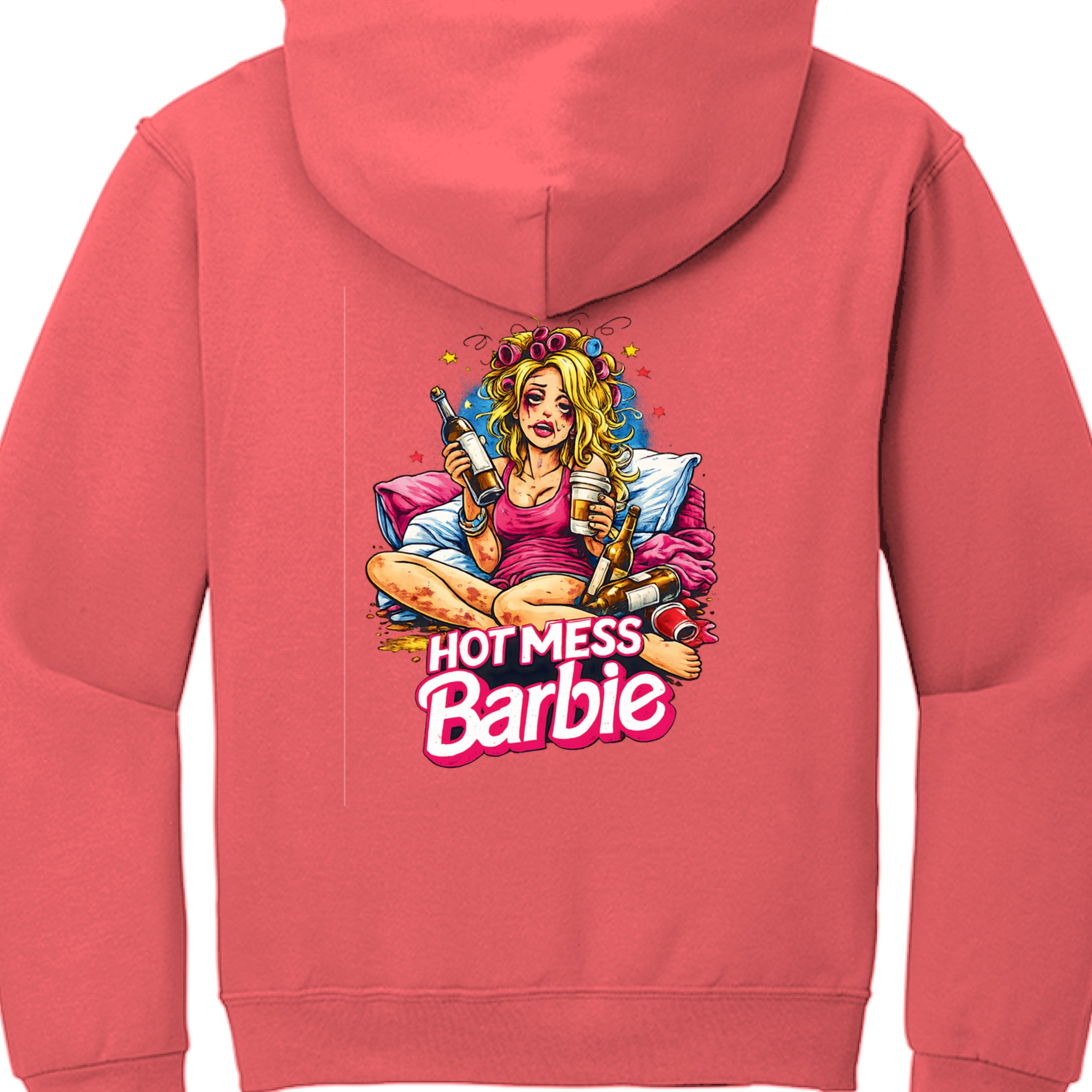 Retro Heather Coral - BACK