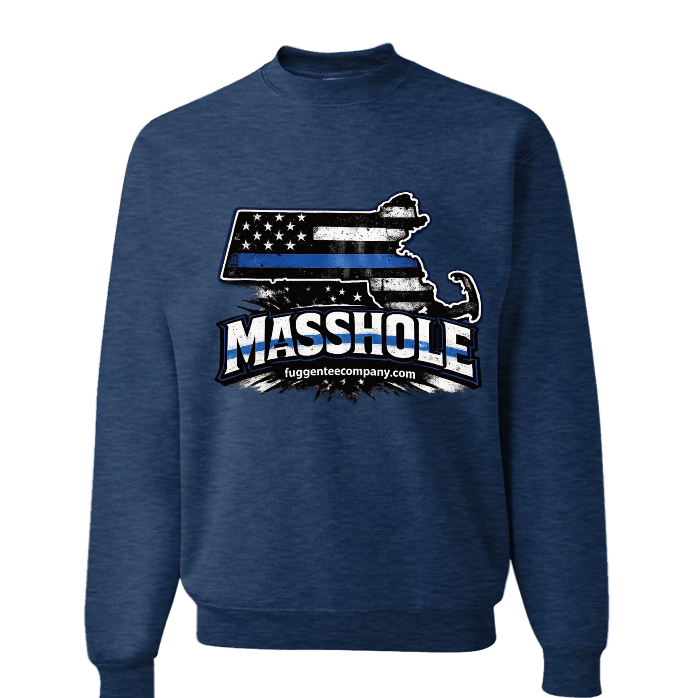 Vintage Heather Navy - FRONT