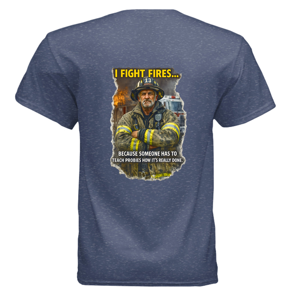 Heather Sport Dark Navy - BACK