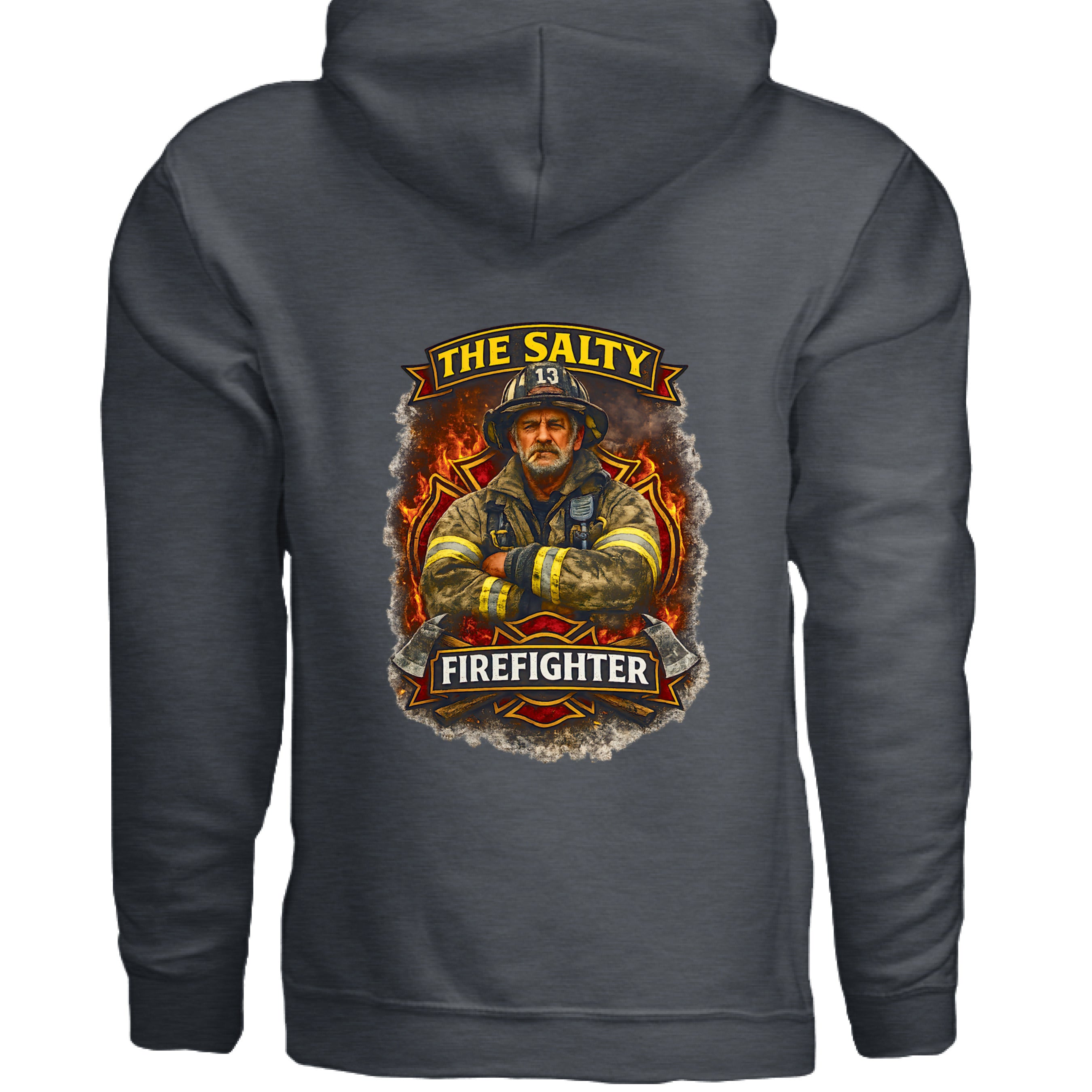 DARK HEATHER - BACK