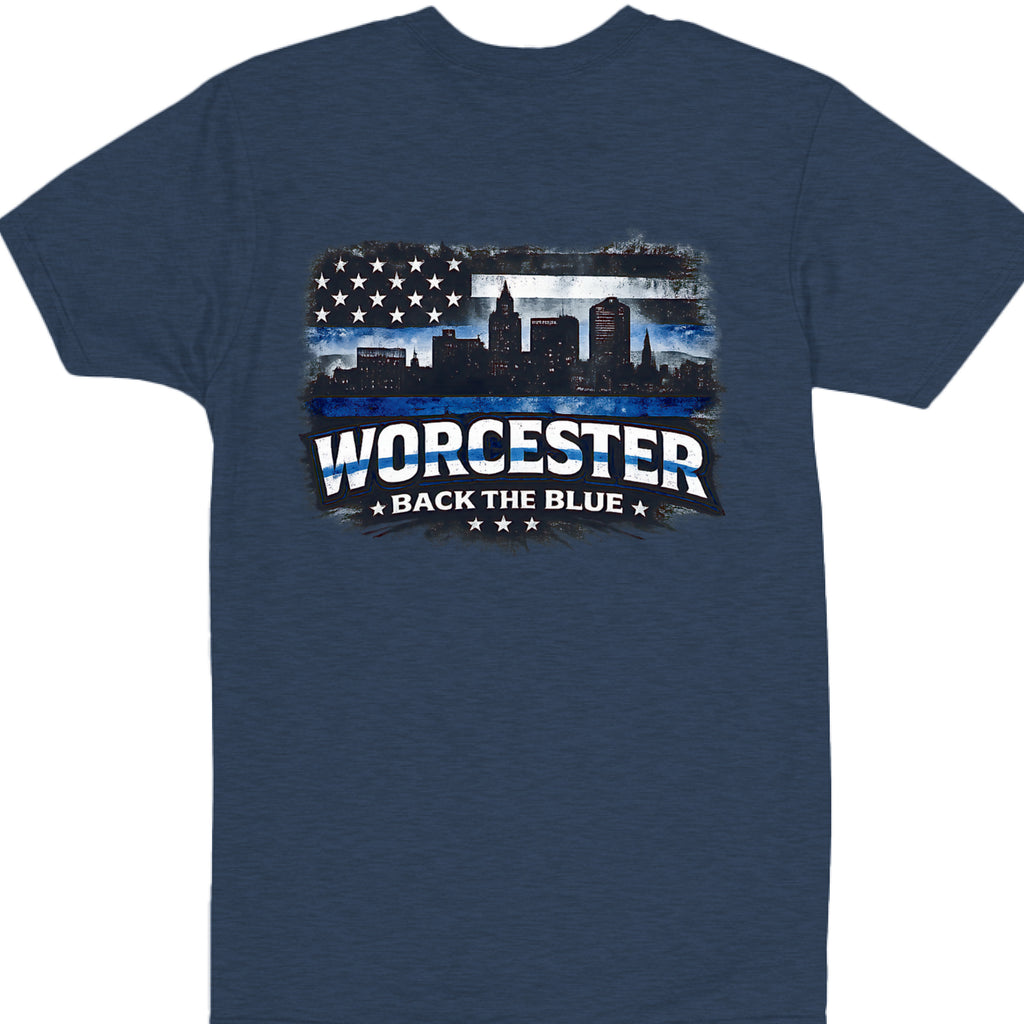 Heather Navy - BACK