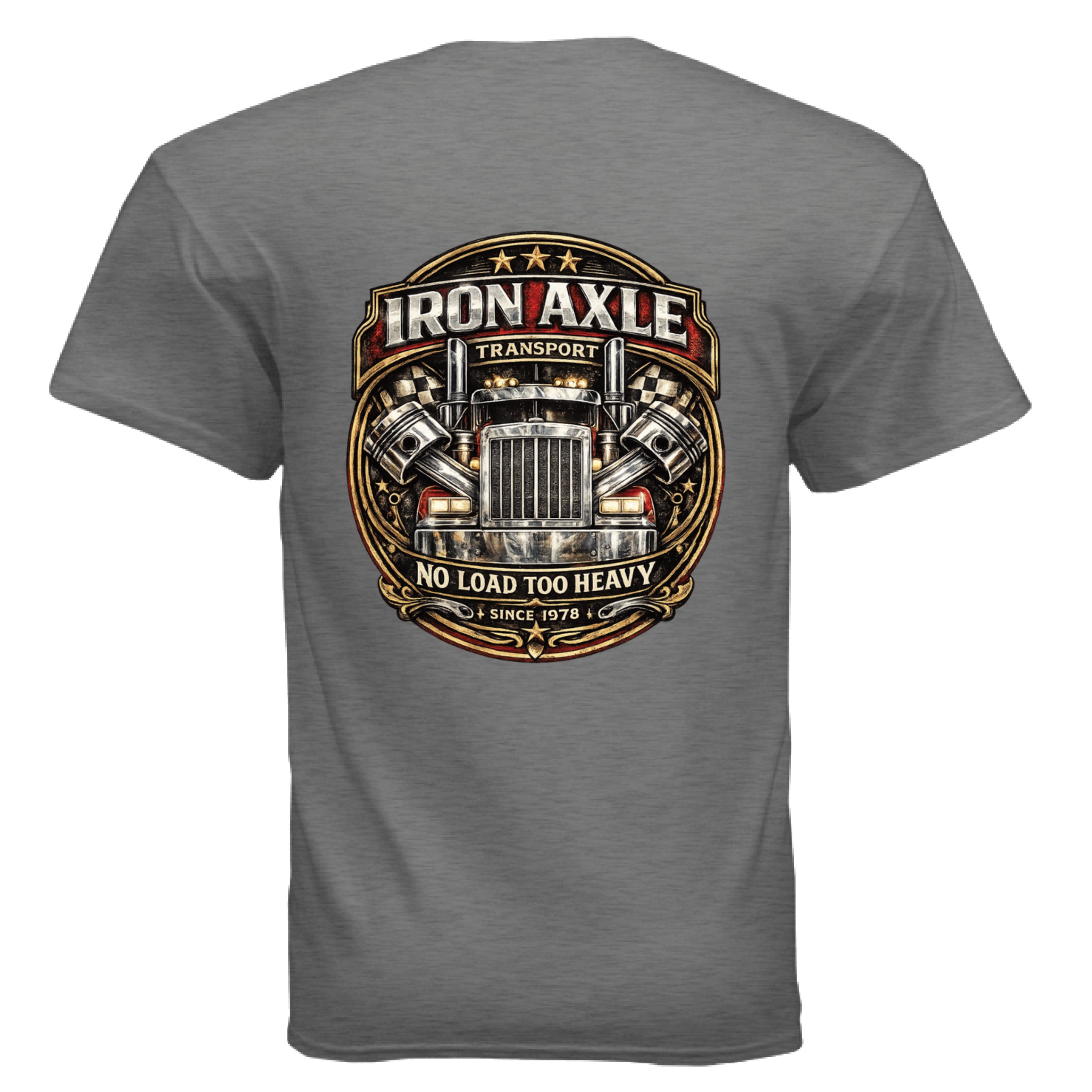 GRAPHITE HEATHER - BACK