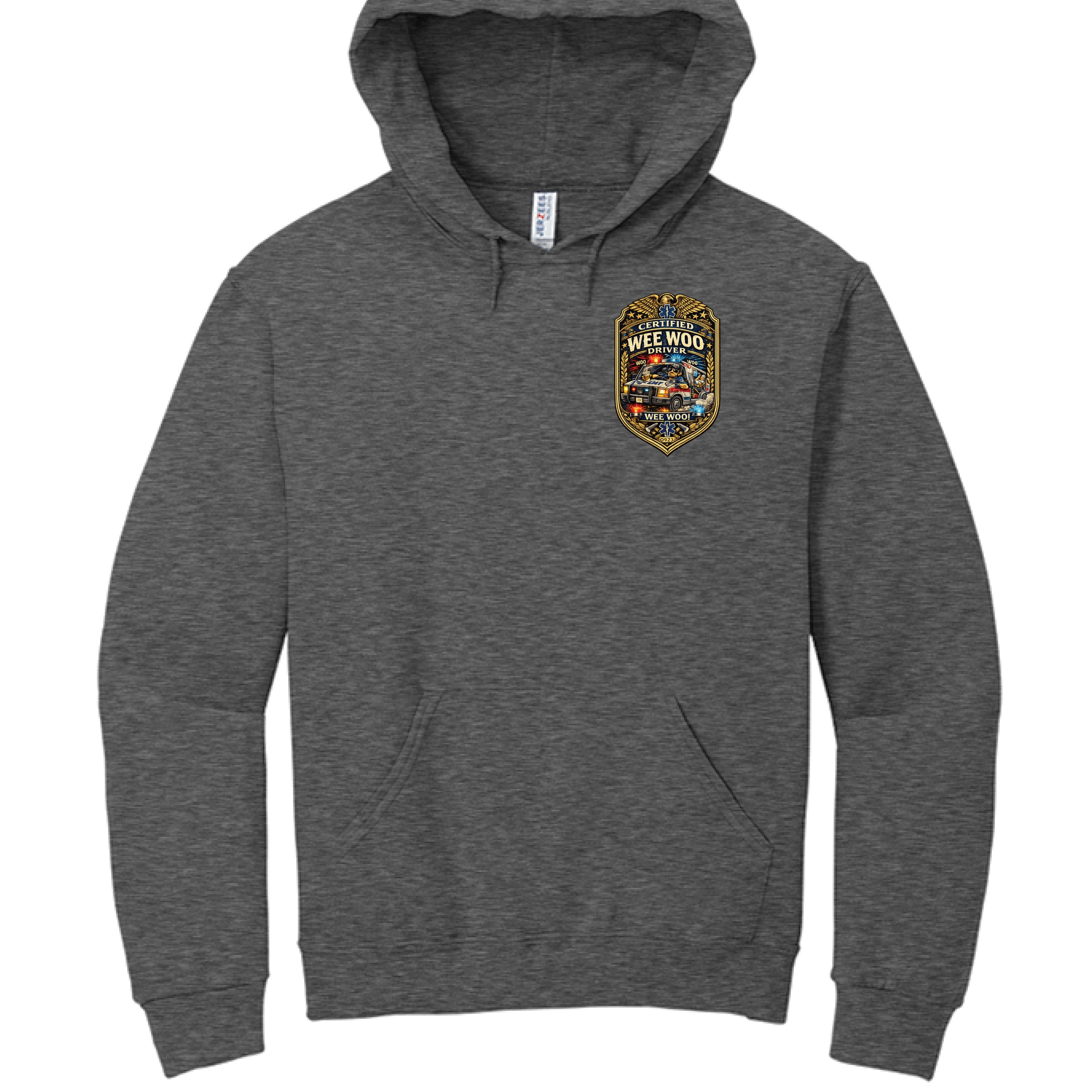 BLACK HEATHER - FRONT