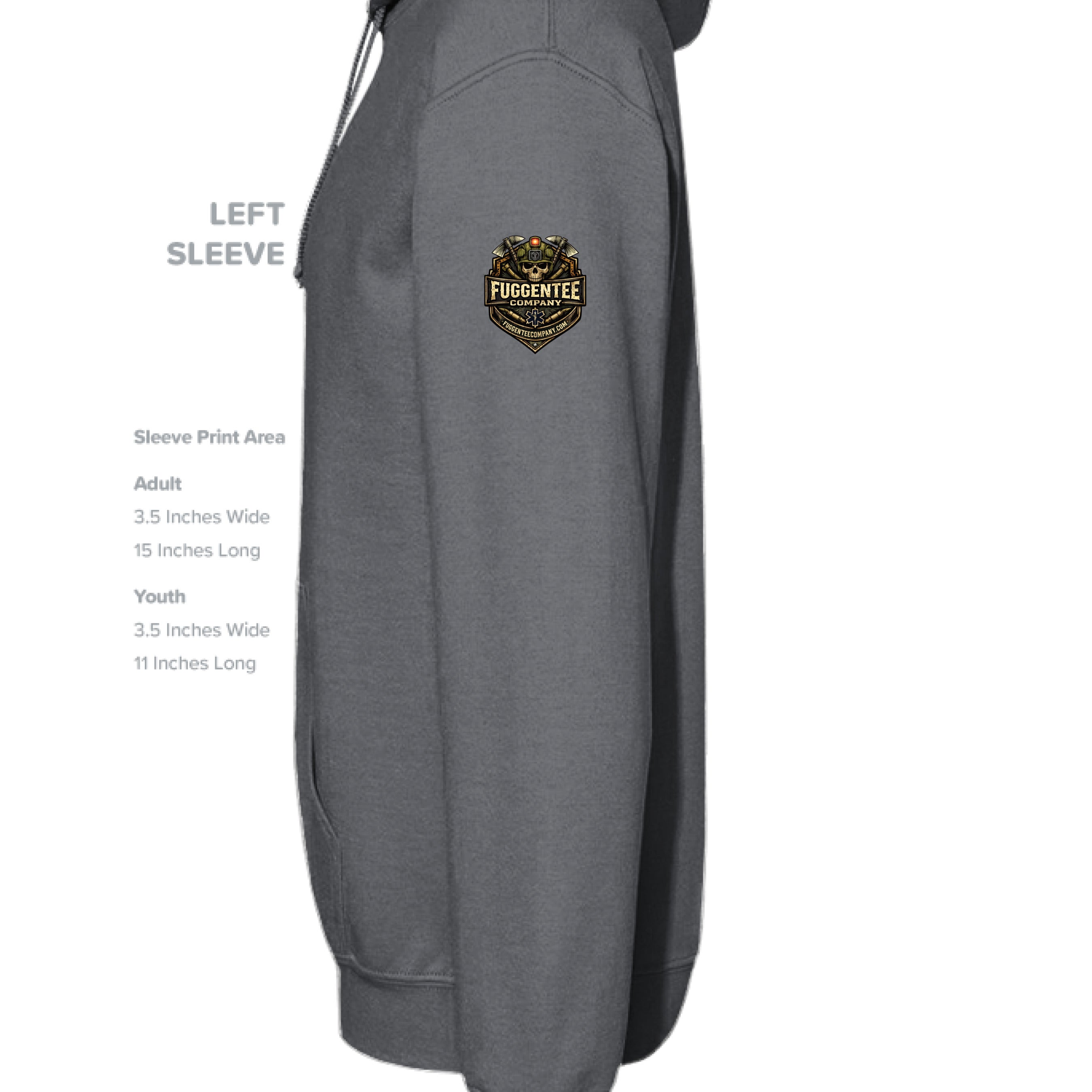 CHARCOAL GREY - SLEEVE_LEFT