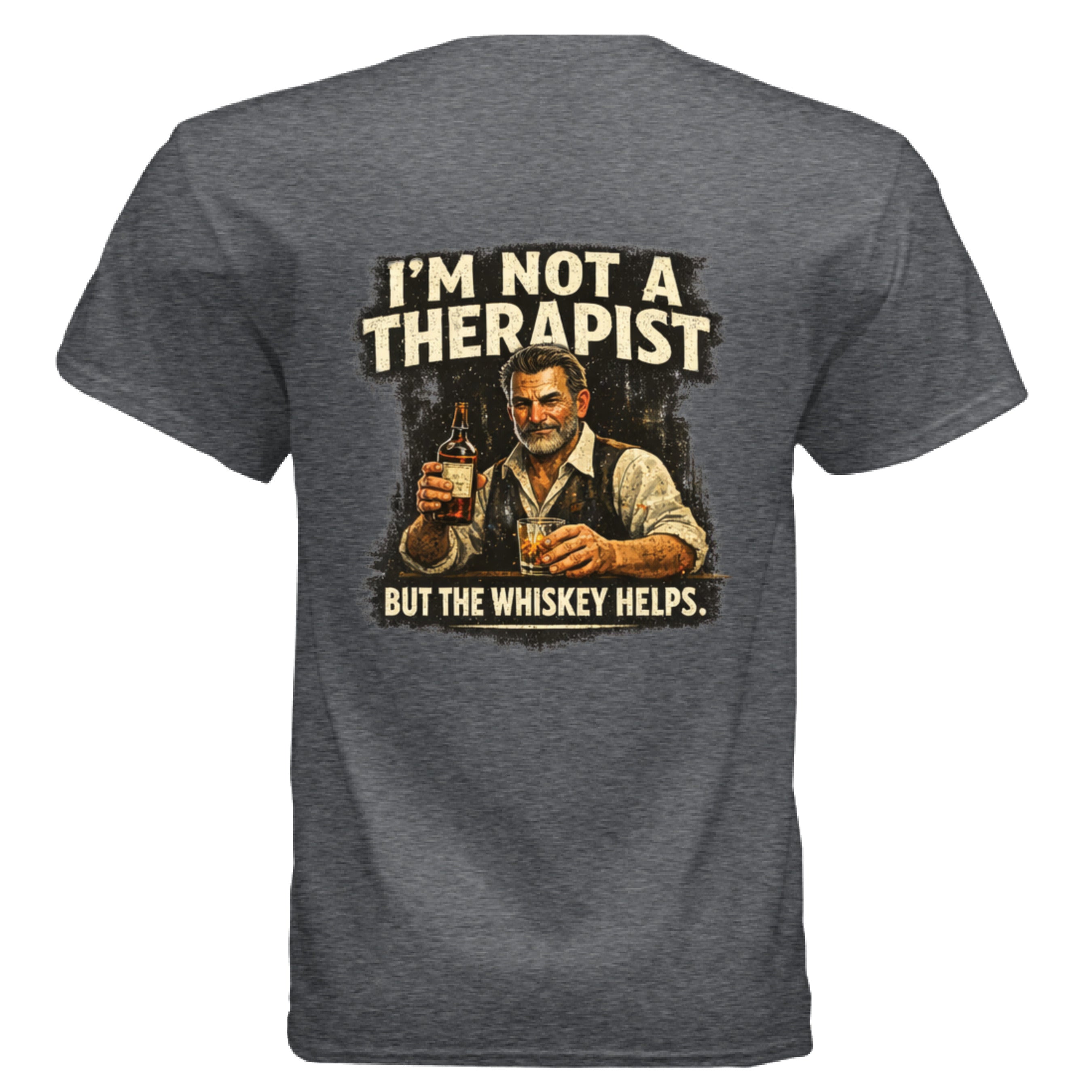 DARK HEATHER - BACK