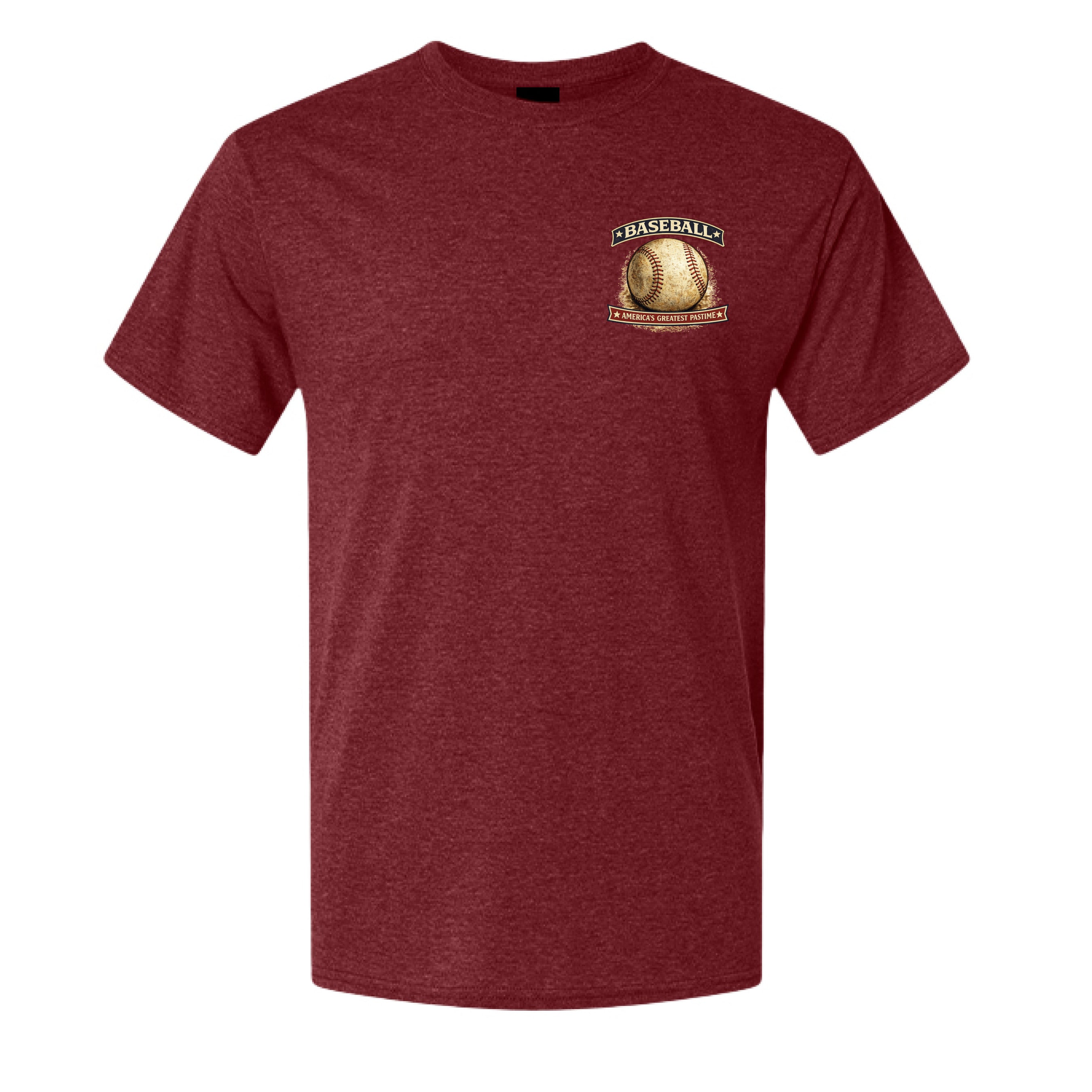 Athletic Cardinal Heather - FRONT